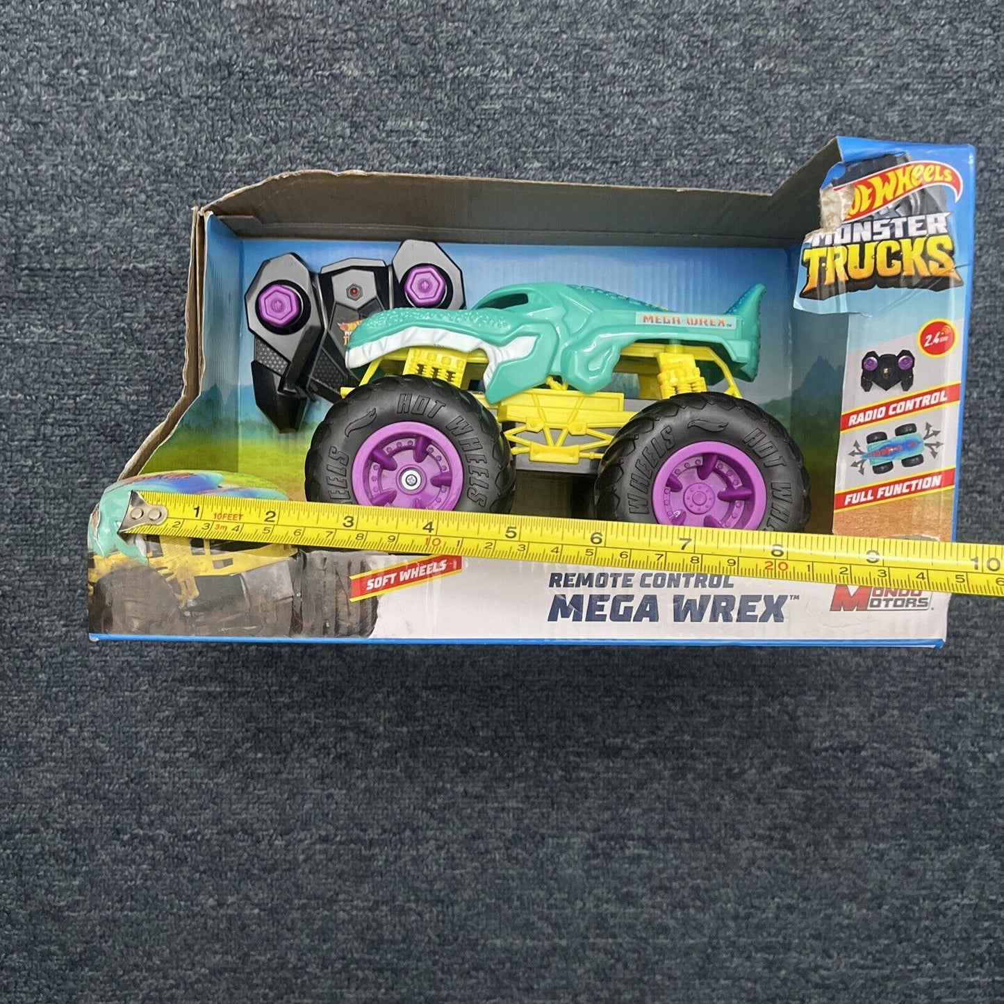 Hot Wheels Monster Truck Remote Control Mega Wrex 63690