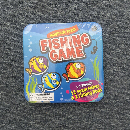 *New Sealed* Magnetic Foam Fishing Game Fun Family Friendly Indoor Outdoor
