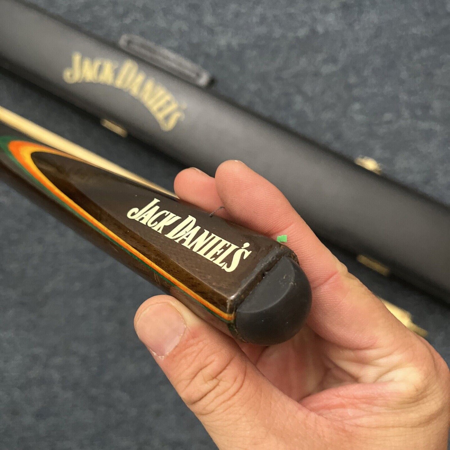 Jack Daniels Pool Cue With Case