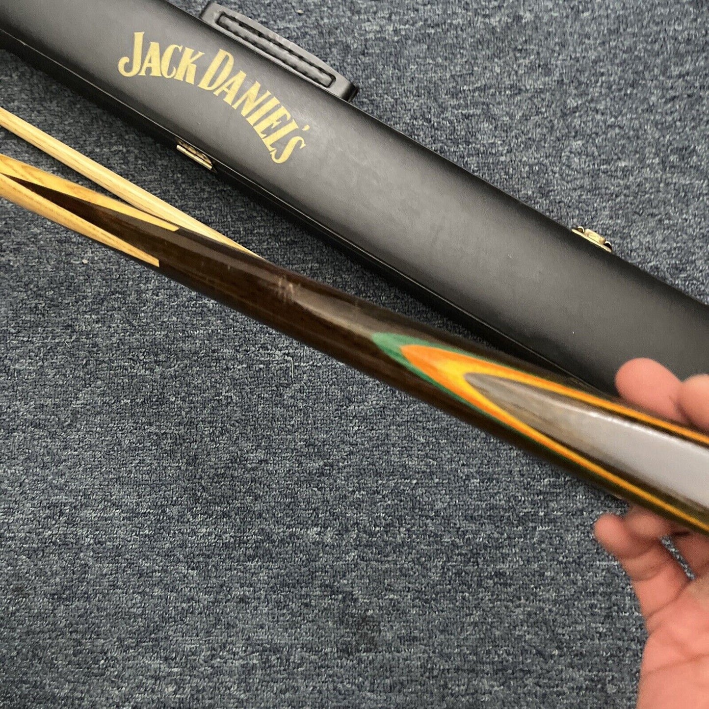 Jack Daniels Pool Cue With Case