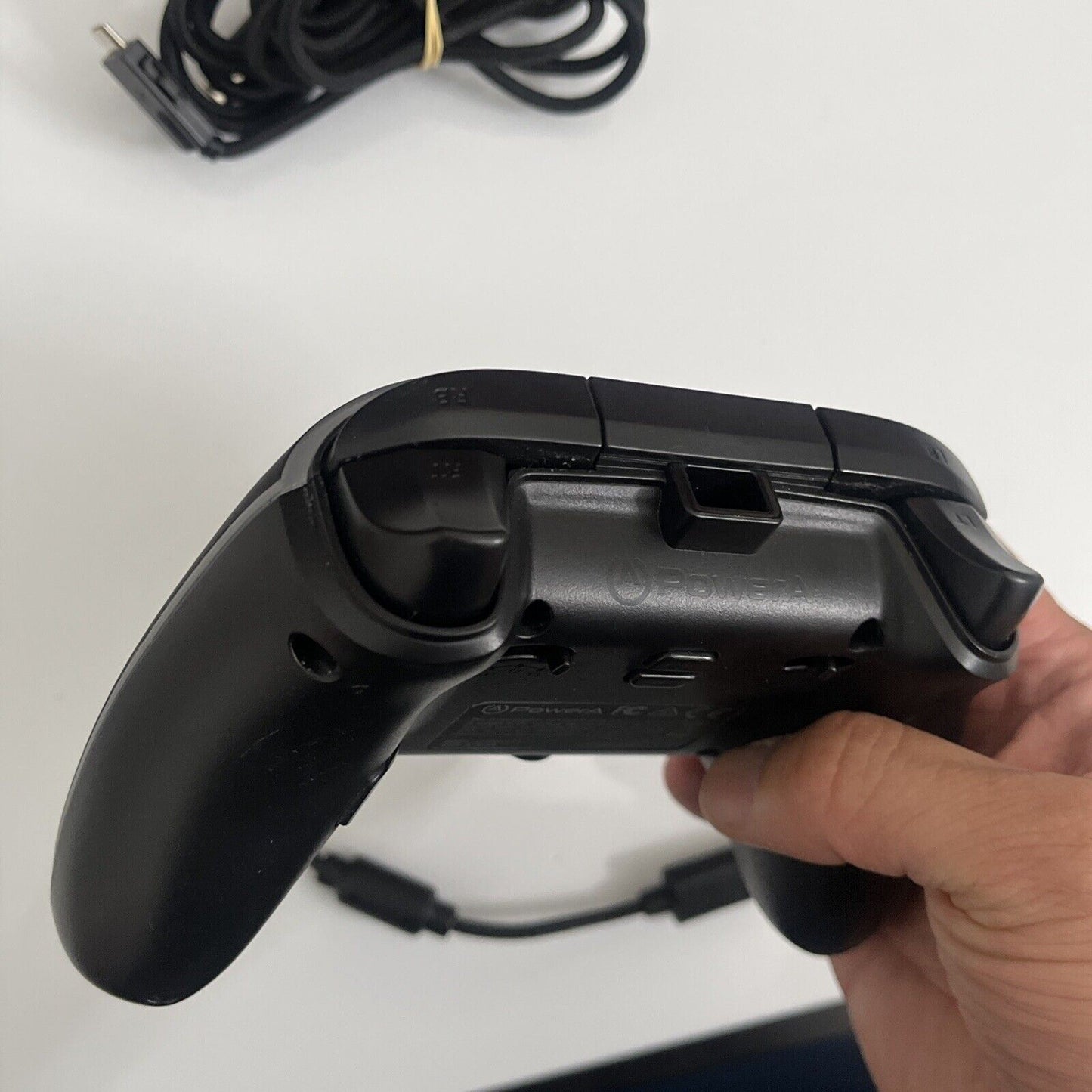 PowerA Fusion Pro Wired White Controller for Xbox One - Xbox One 1510523-01