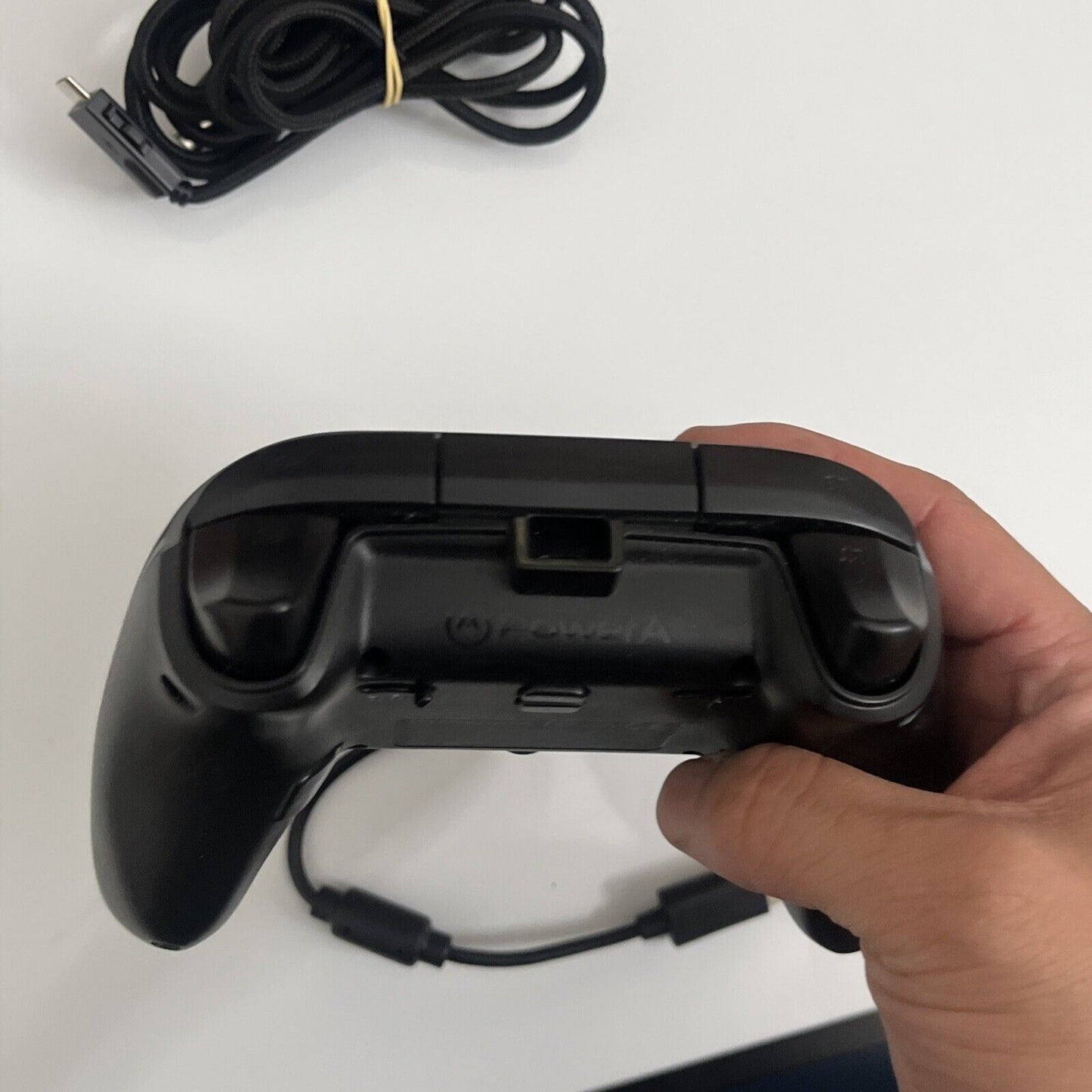 PowerA Fusion Pro Wired White Controller for Xbox One - Xbox One 1510523-01