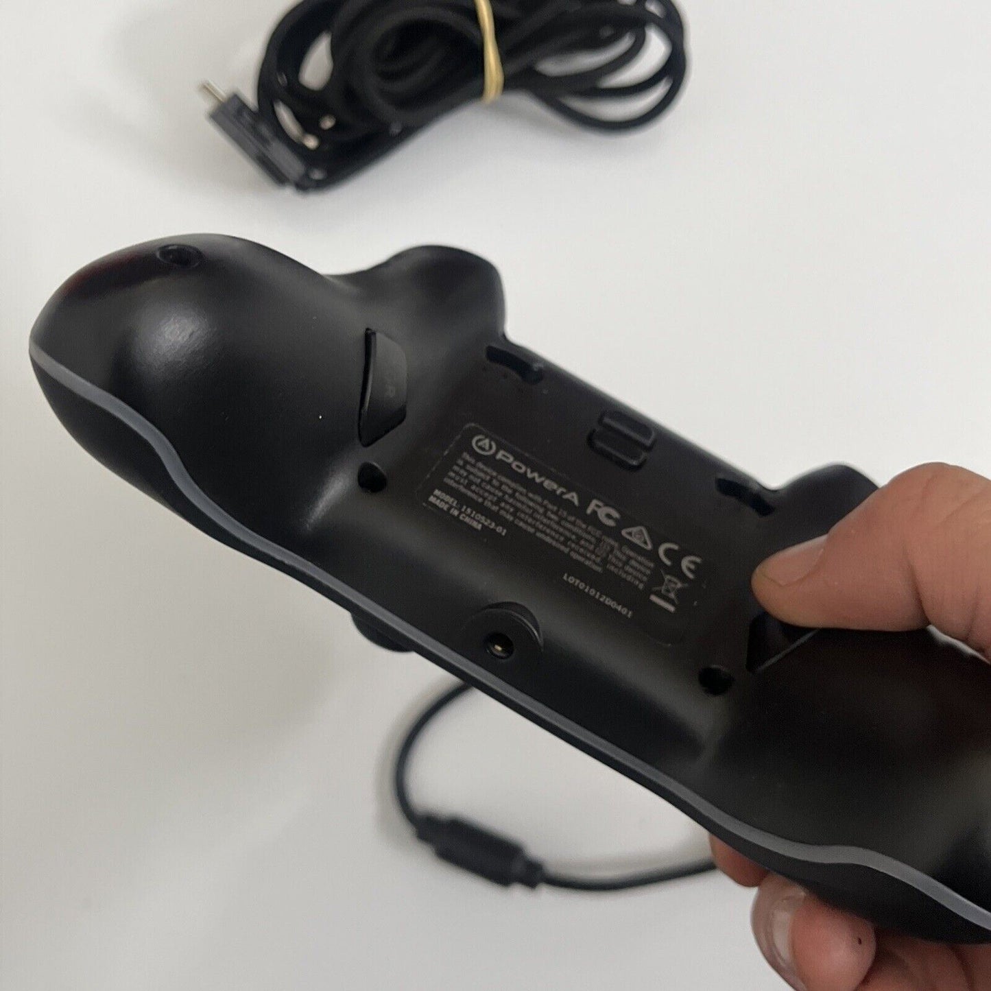 PowerA Fusion Pro Wired White Controller for Xbox One - Xbox One 1510523-01