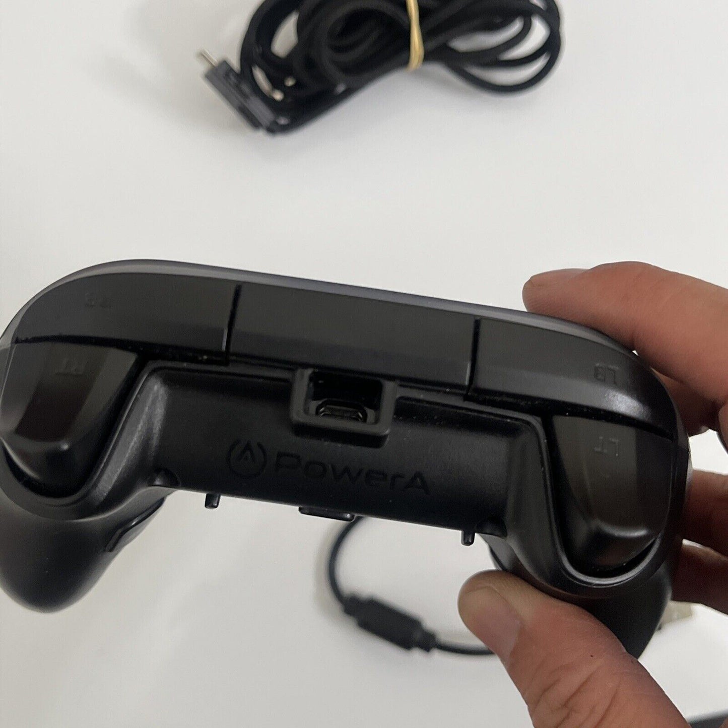 PowerA Fusion Pro Wired White Controller for Xbox One - Xbox One 1510523-01