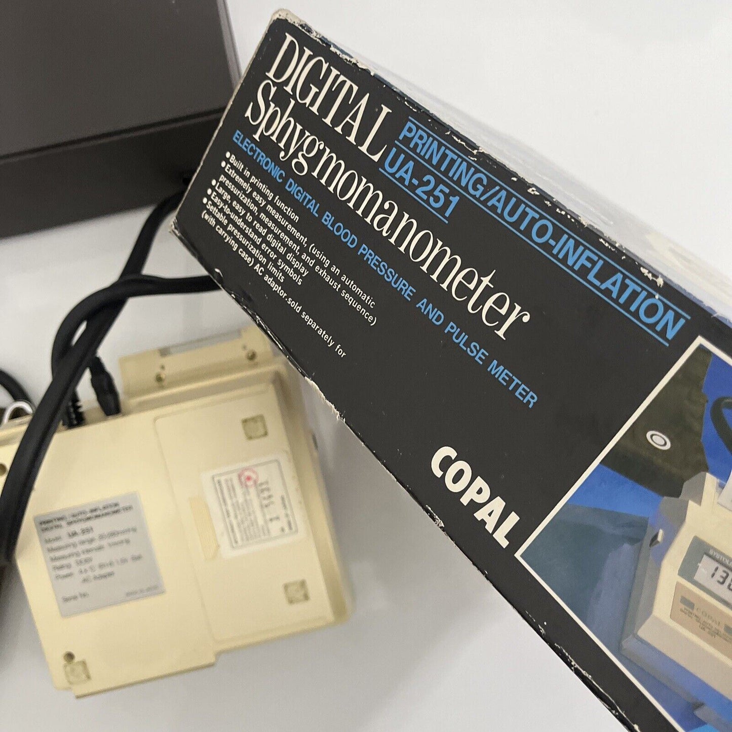 Copal Digital Sphgmomanometer Blood Pressure Monitor Printer UA-251