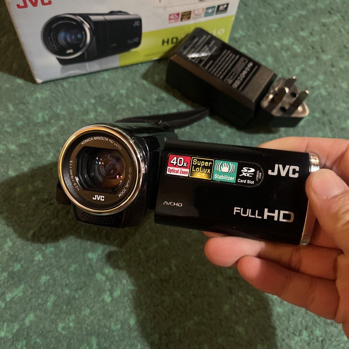 JVC HD Everio HD Memory Camcorder GZ-E100BAA