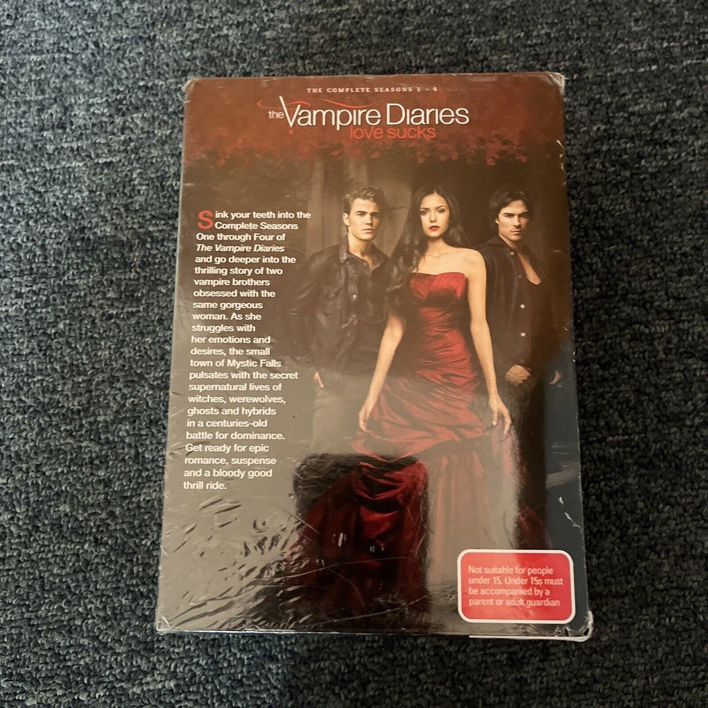 *New Sealed* The Vampire Diaries : Season 1-4 | Boxset (DVD, 2013) Region 4