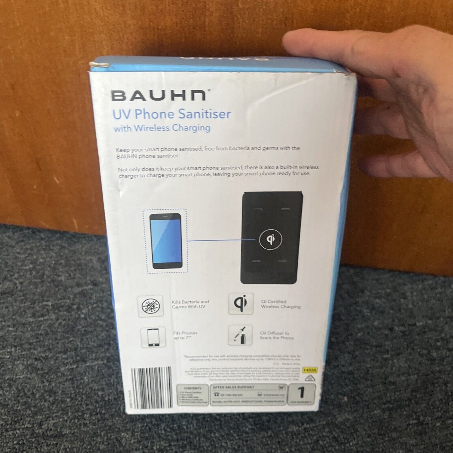 Bauhn UV Phone Sanitizer with Wireless Charging AUVPS-0620 Oil Diffuser