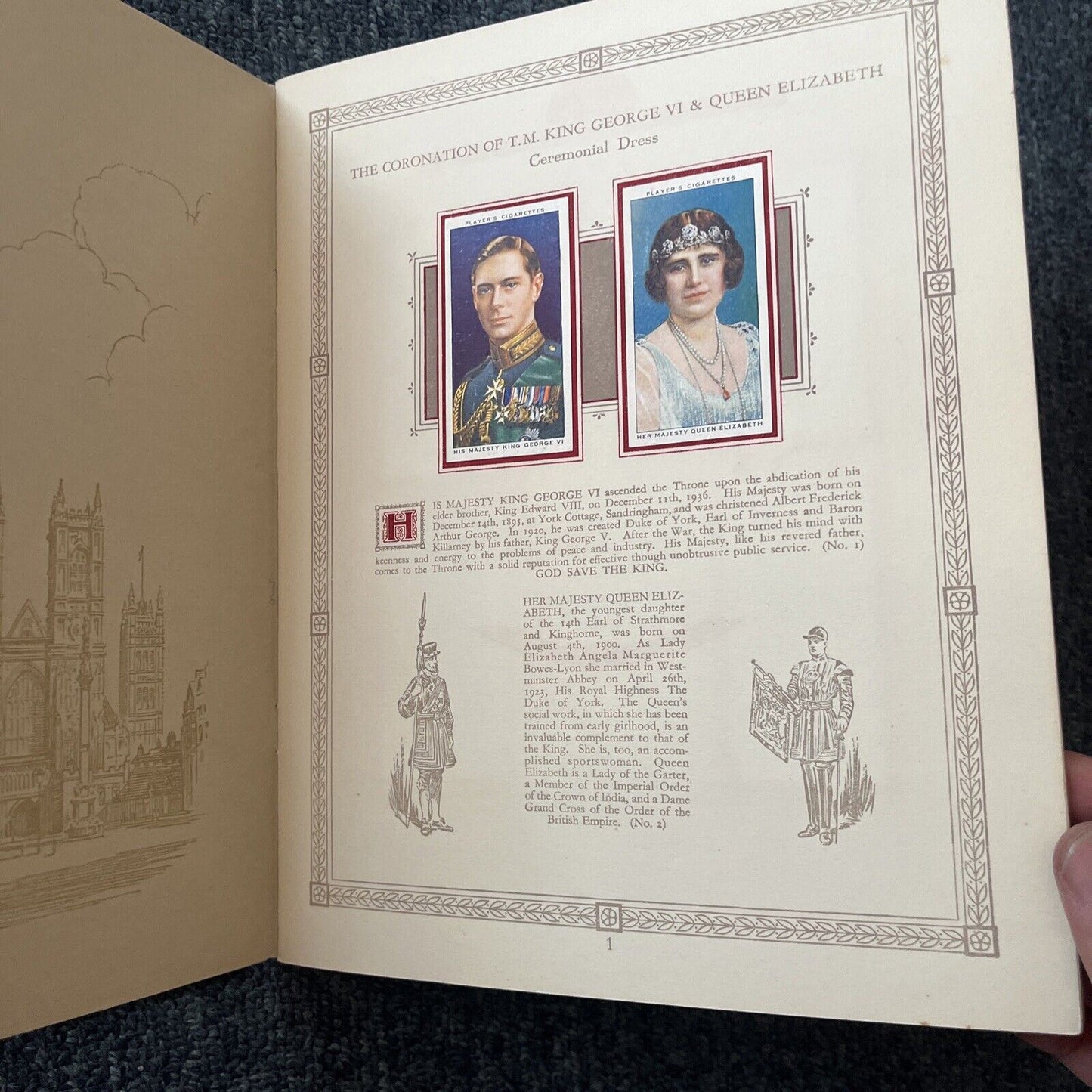 2x The Coronation of H.M King George VI & H.M. Queen Elizabeth 1937 Album
