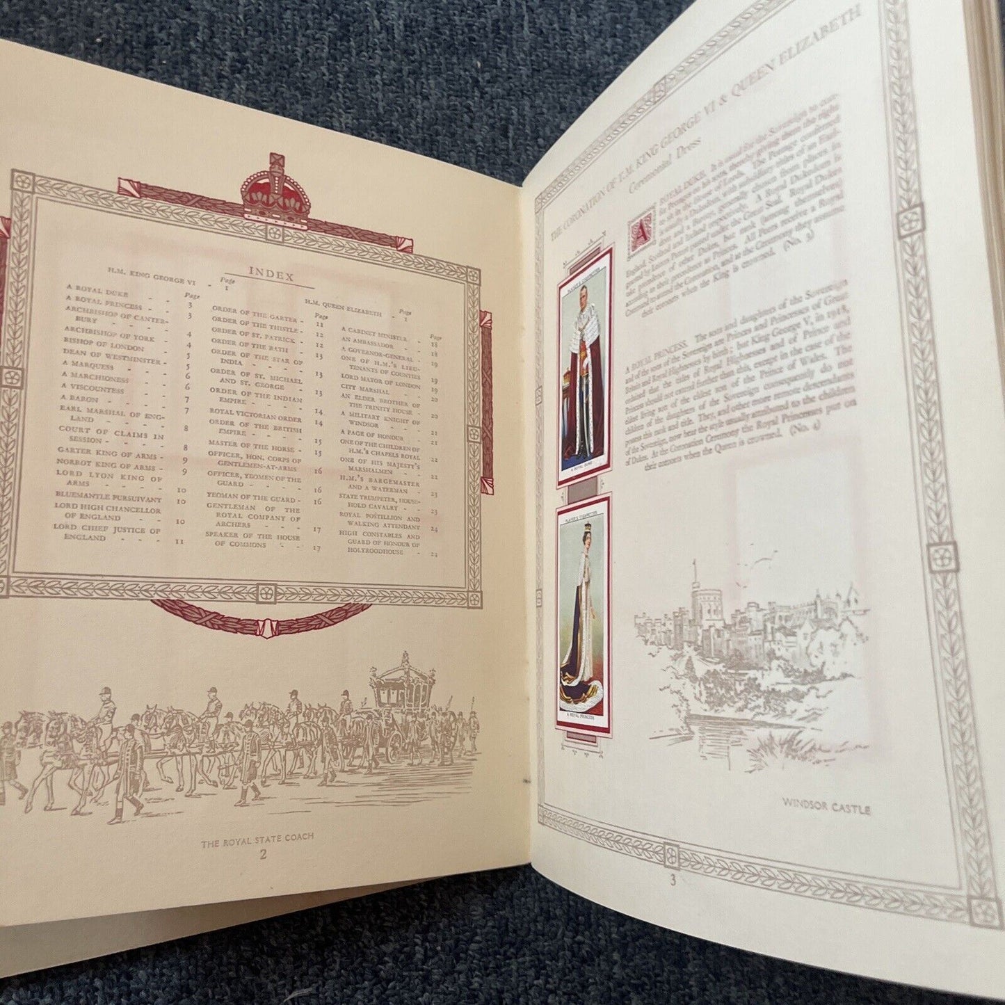 2x The Coronation of H.M King George VI & H.M. Queen Elizabeth 1937 Album