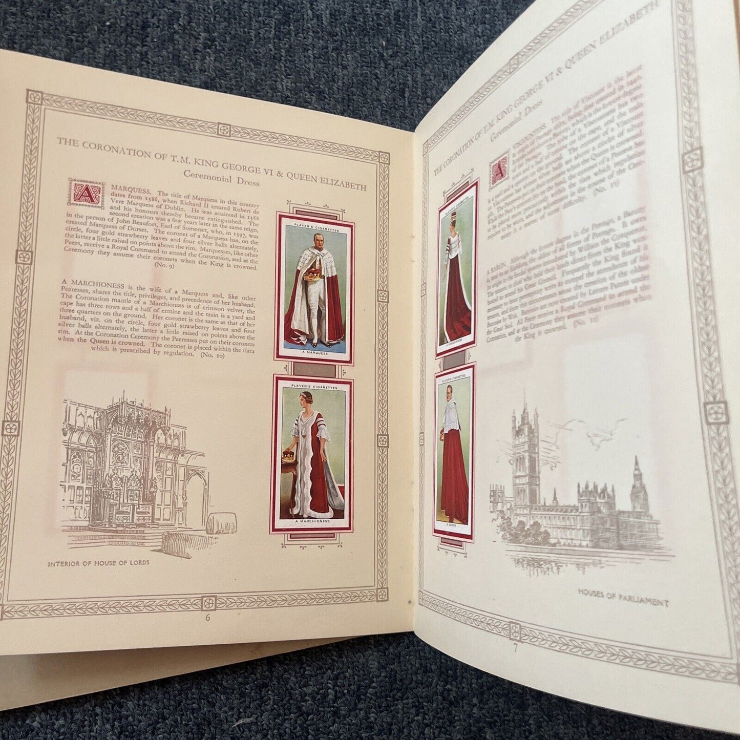 2x The Coronation of H.M King George VI & H.M. Queen Elizabeth 1937 Album