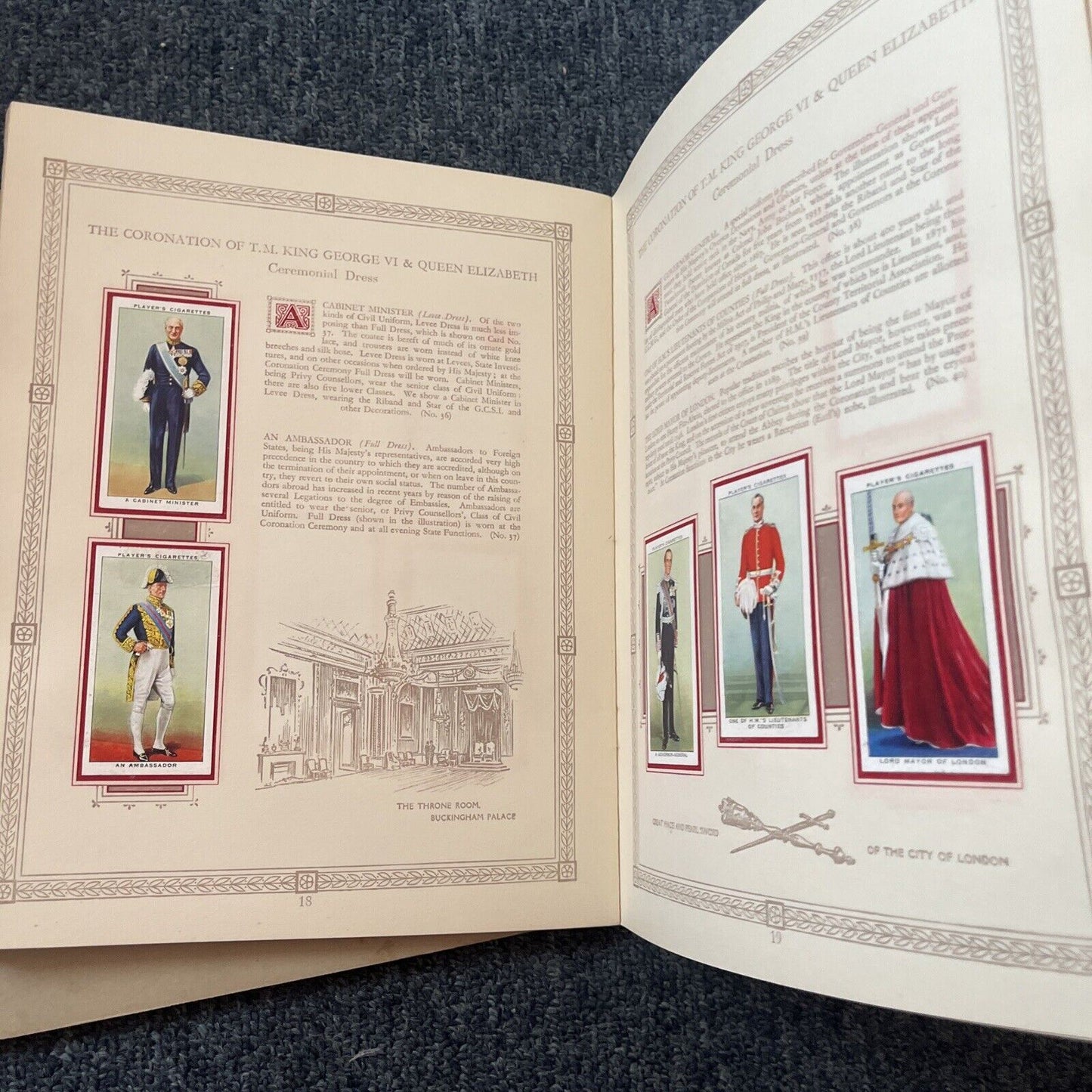 2x The Coronation of H.M King George VI & H.M. Queen Elizabeth 1937 Album