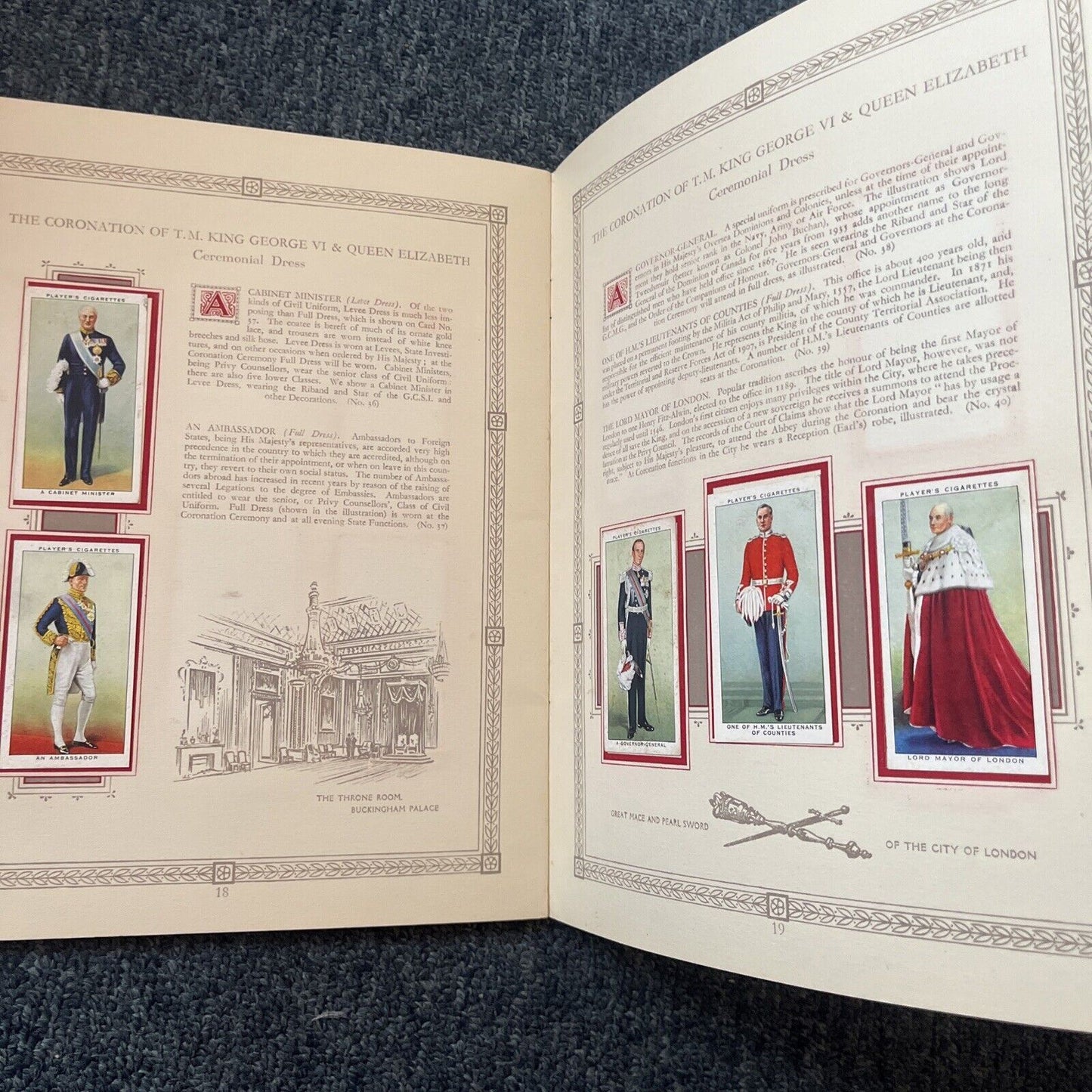 2x The Coronation of H.M King George VI & H.M. Queen Elizabeth 1937 Album