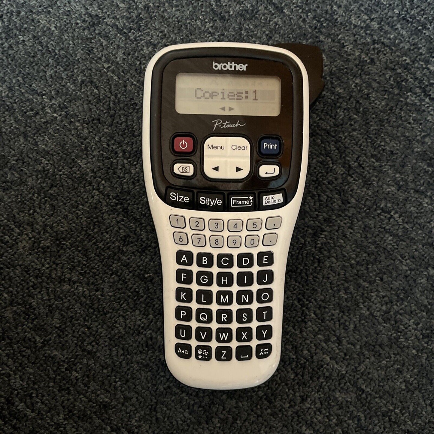 Brother P-Touch Portable Label Maker PT-H105 Hand Held Label Maker