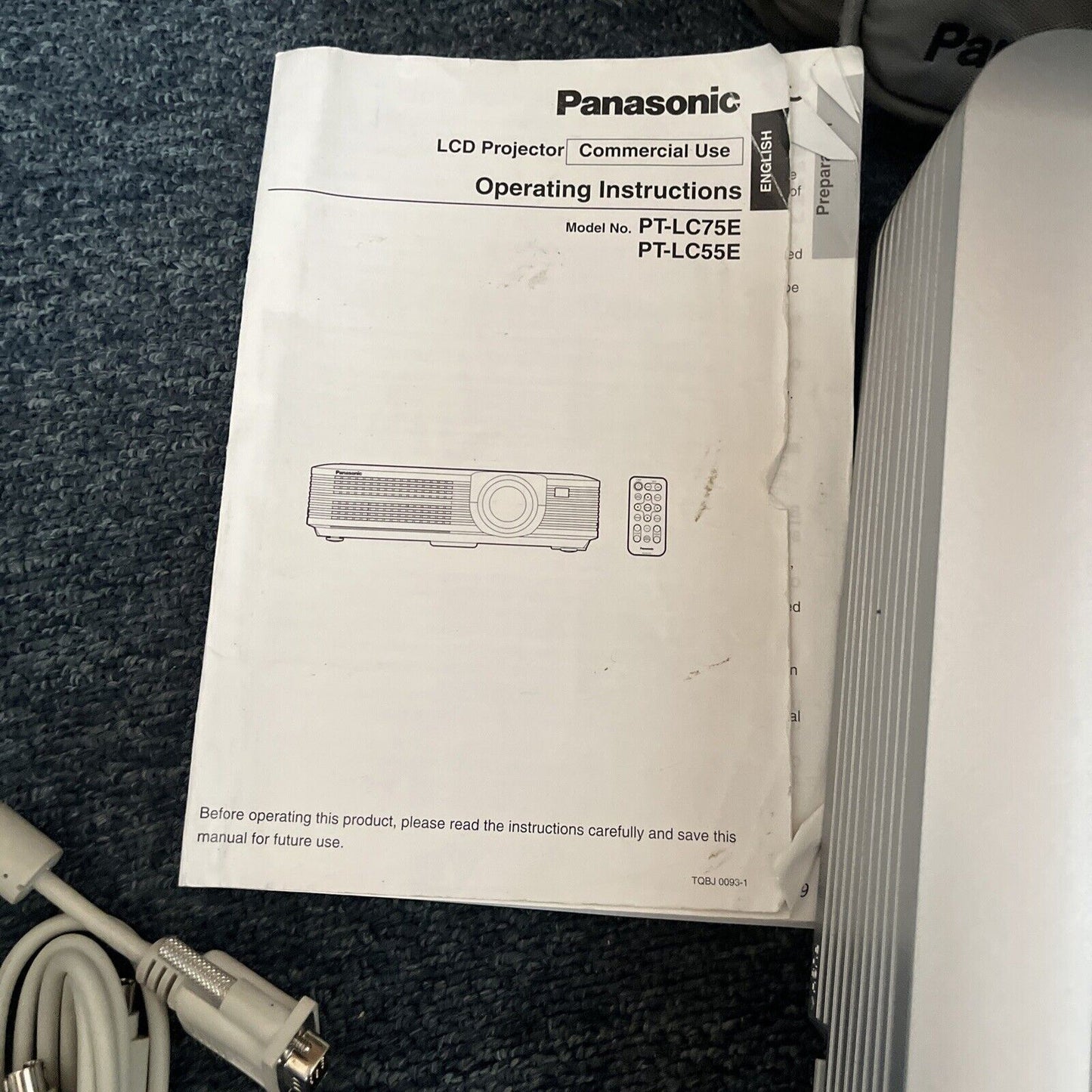 Panasonic LCD Projector PT-LC75E