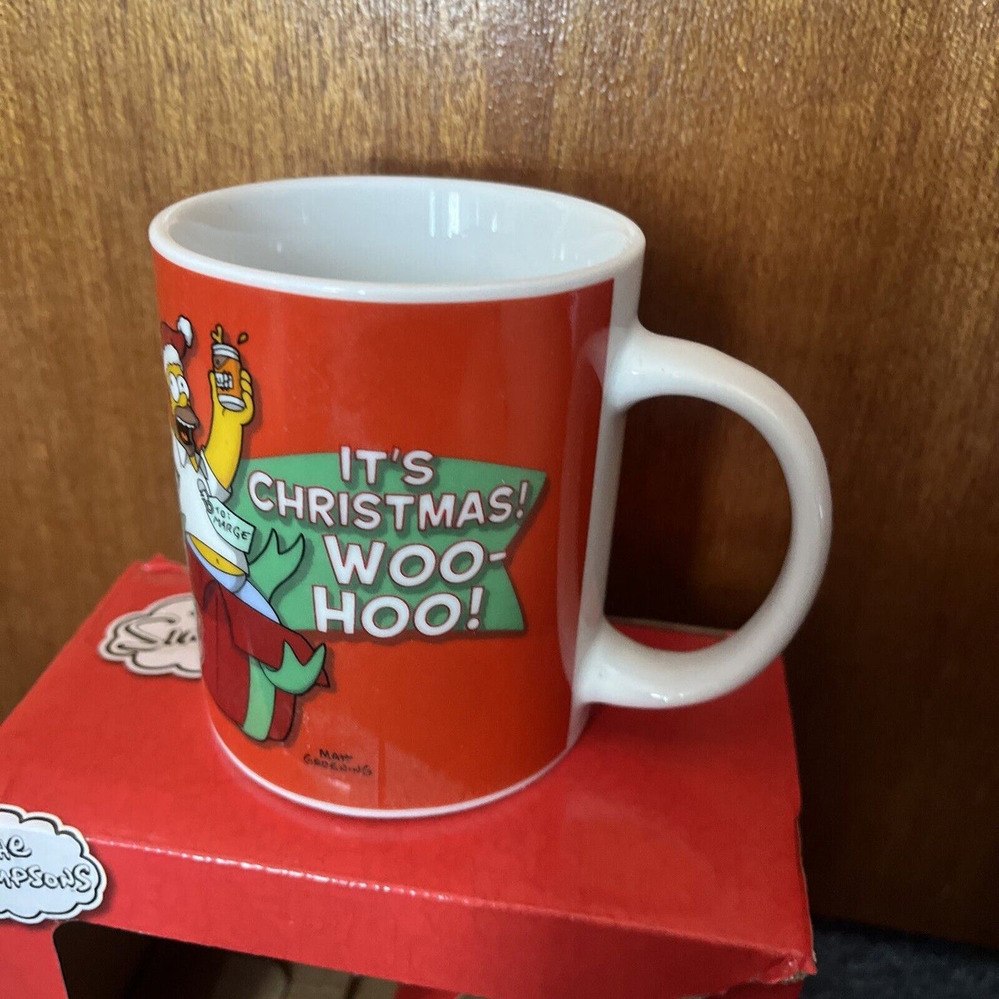 Homer Simpson It's Christmas! Woo-Hoo 330ml Mug