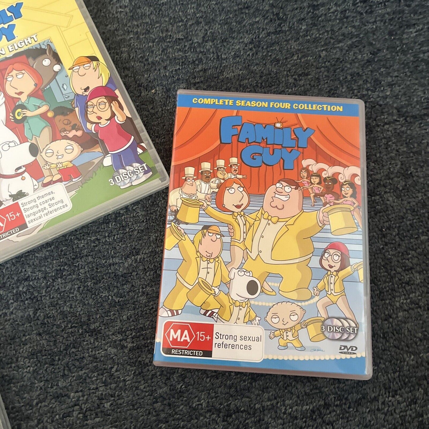 Family Guy Stewie Head Case Season 1-9 (DVD, 2009, 25-Disc) Region 4