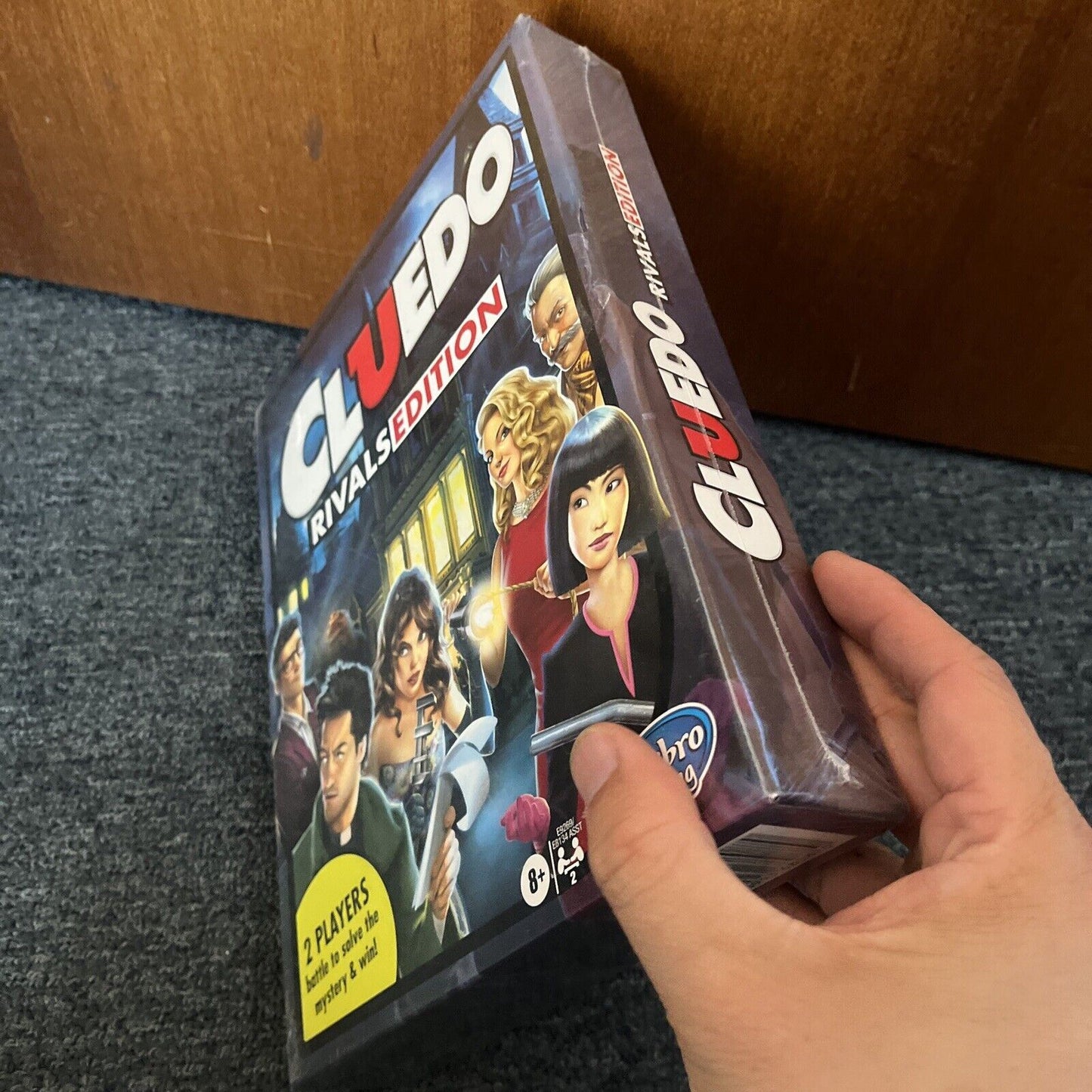 *New Sealed* Cluedo Rivals Edition Mystery Board Game Hasbro 2 Players