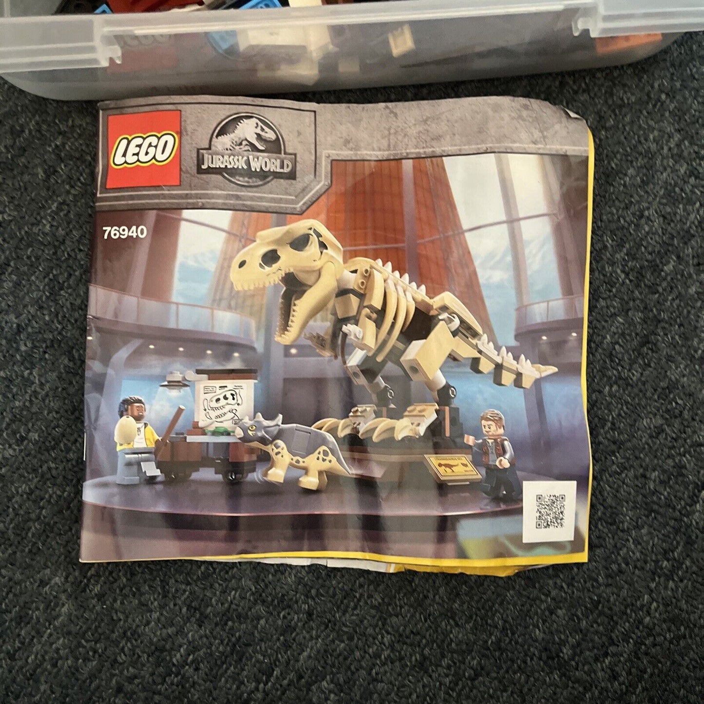 Lego Jurassic World 76940 T. rex Dinosaur *missing pieces uncounted no box*