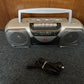 Awa Portable Radio Cassette Recorder CK-900B *plays slow. for parts or repair *
