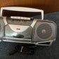 Awa Portable Radio Cassette Recorder CK-900B *plays slow. for parts or repair *