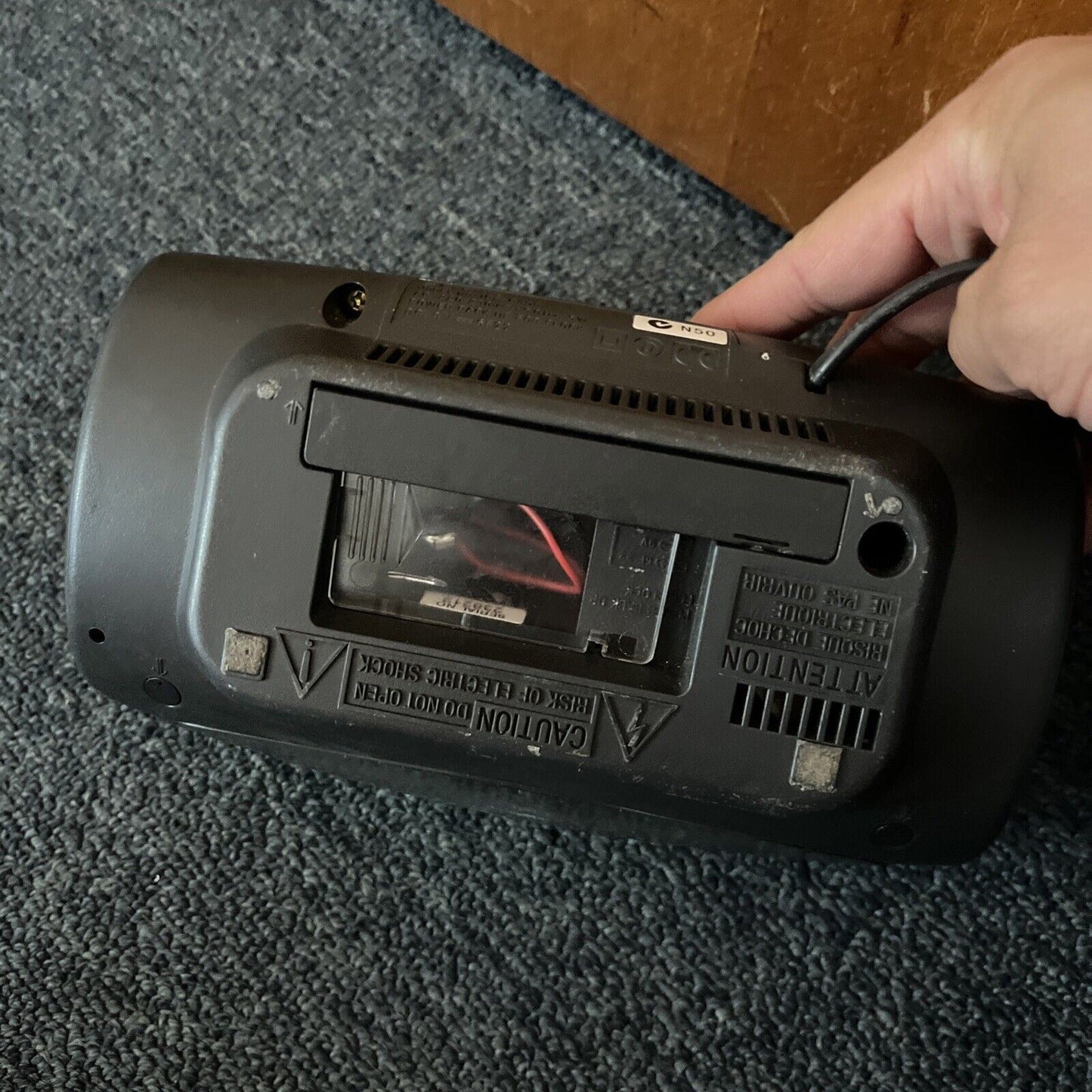 Sony Dream Machine Dual Alarm Clock AM/FM Radio ICF-C490