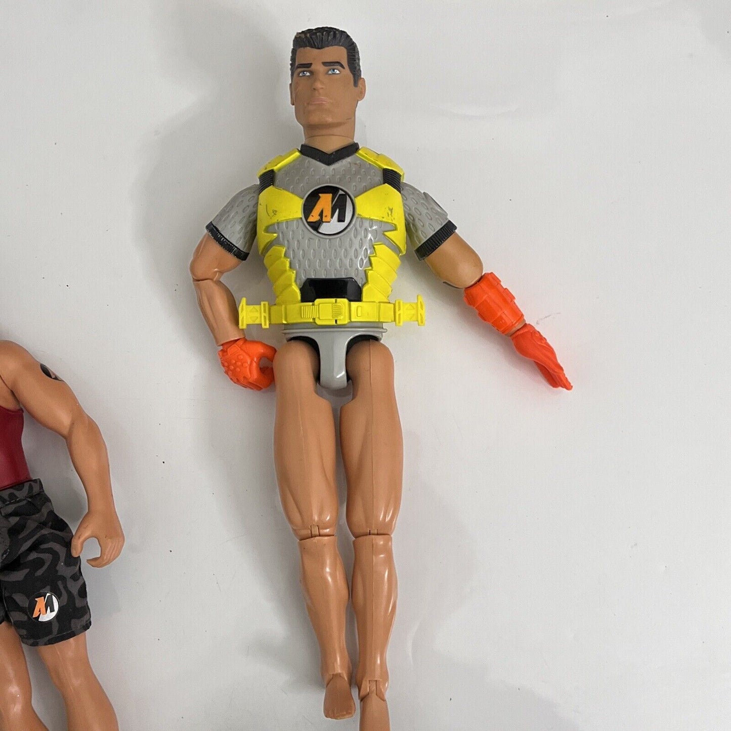 2x Action Man 11" Figure 1996 & 2000 Hasbro