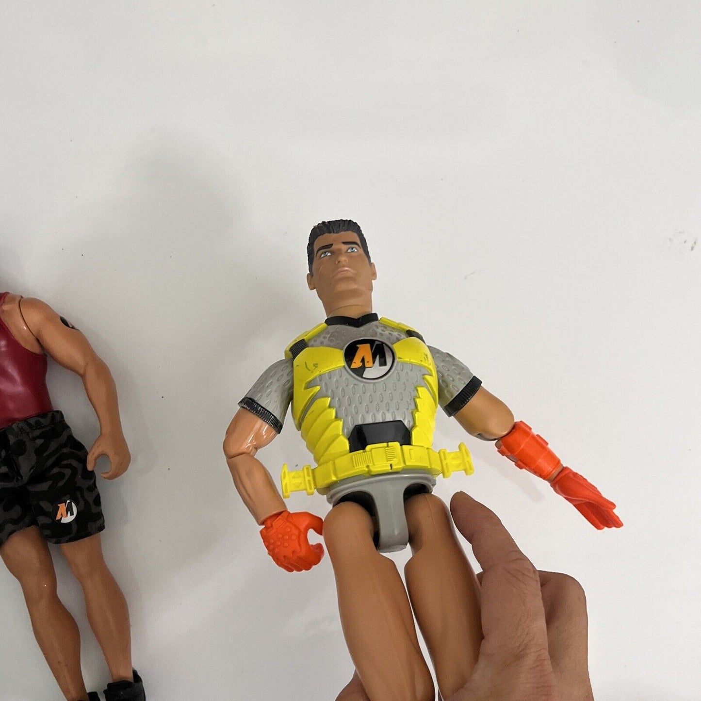 2x Action Man 11" Figure 1996 & 2000 Hasbro