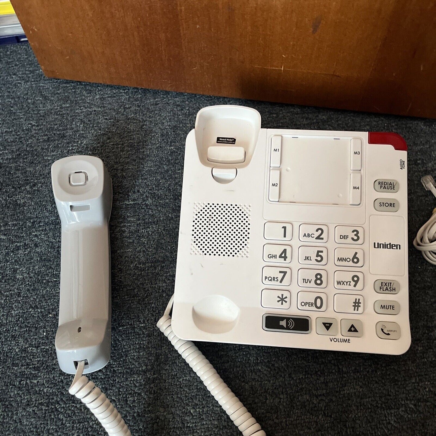 Uniden Sight & Sound Enhanced Corded Phone SSE34