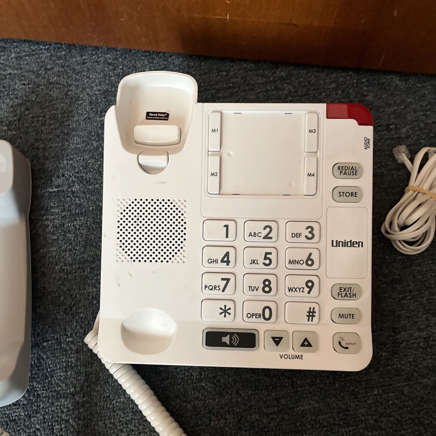 Uniden Sight & Sound Enhanced Corded Phone SSE34