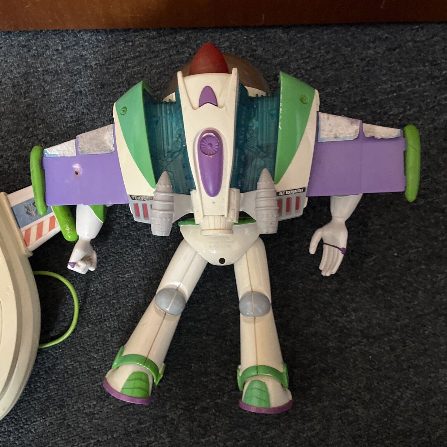 Buzz Lightyear Star Command Laptop & 11" Action Figure 2015 CFM64 Toy Story