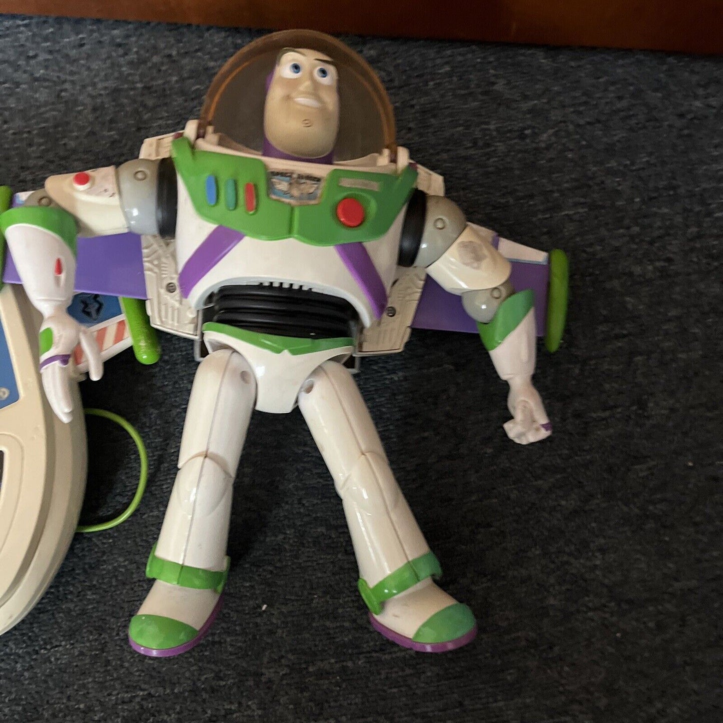 Buzz Lightyear Star Command Laptop & 11" Action Figure 2015 CFM64 Toy Story