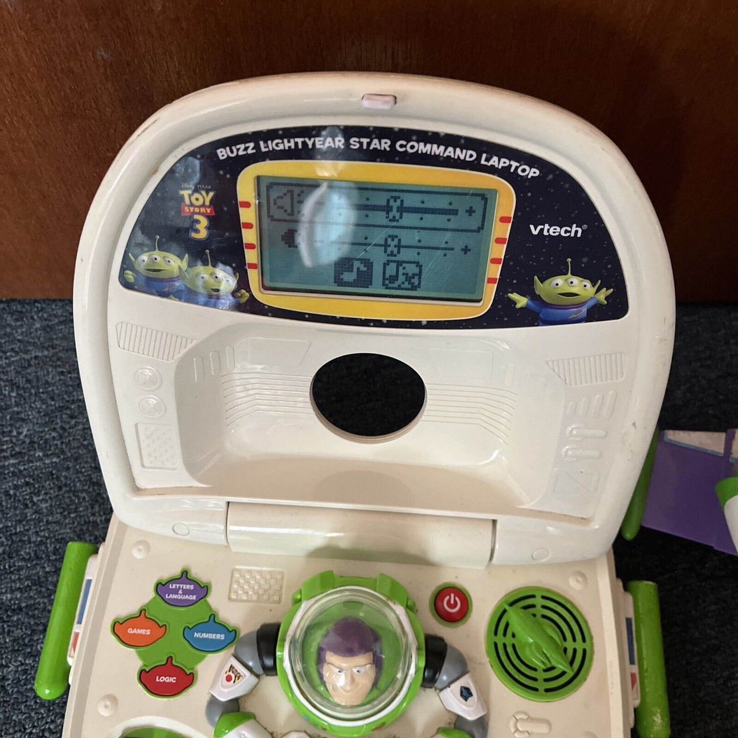 Buzz Lightyear Star Command Laptop & 11" Action Figure 2015 CFM64 Toy Story