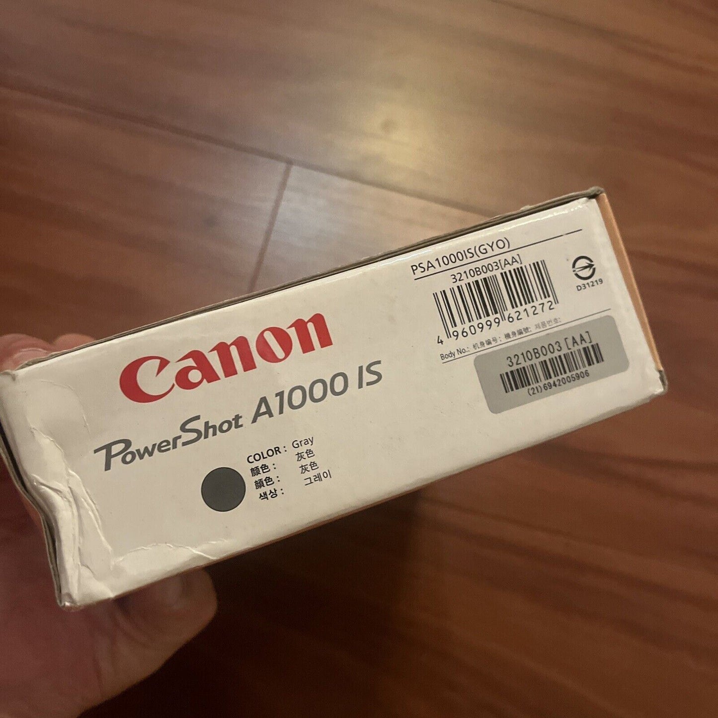 Canon PowerShot A1000 IS Digital Camera with Manual Box 10.0MP