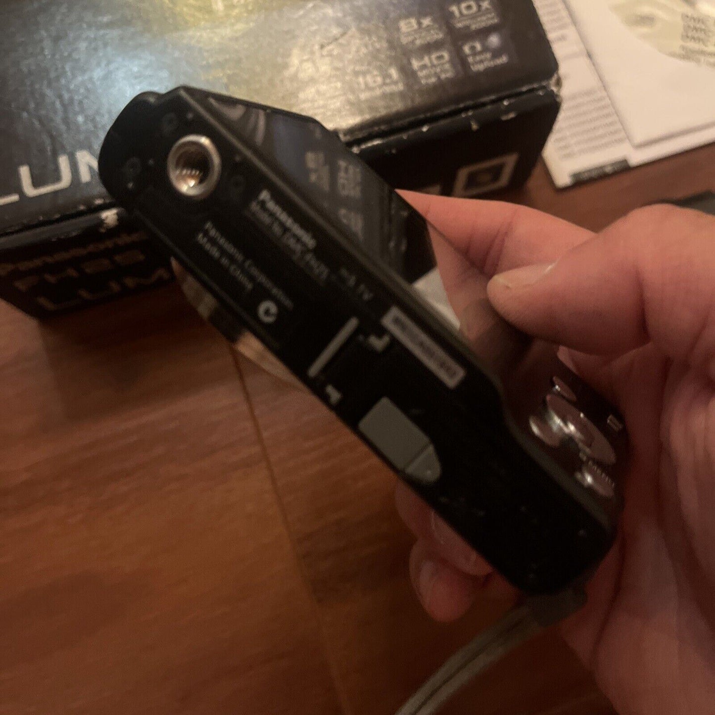 Panasonic Lumix DMC-FH25 Digital Camera 16.1MP with Box and software