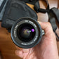Pentax MZ-60 SLR 35mm Film Camera with Sigma Zoom 28-90mm Macro Lens with Case