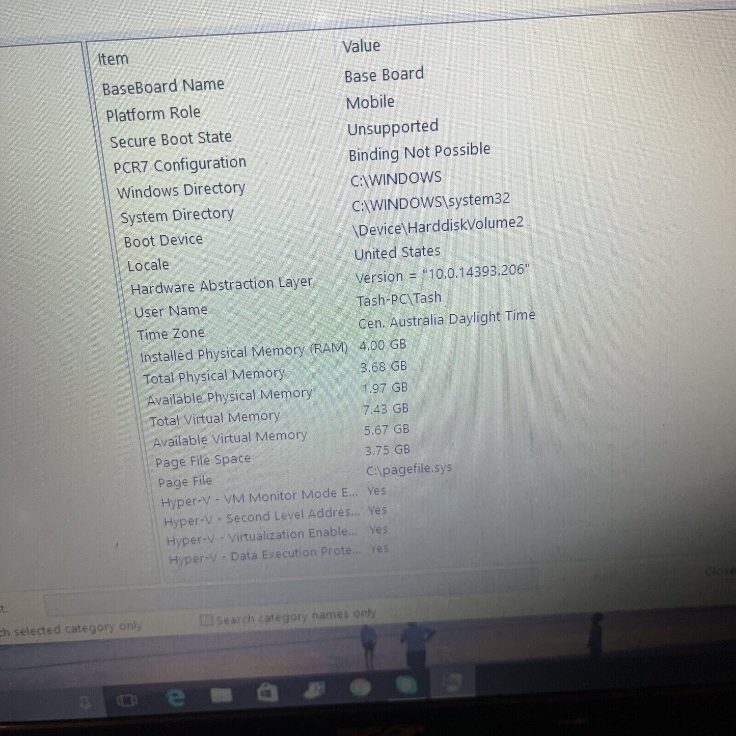 Acer Aspire 5820TG i5 15.6" 4Gb RAM 750gb HDD *for parts LCD damage no battery*