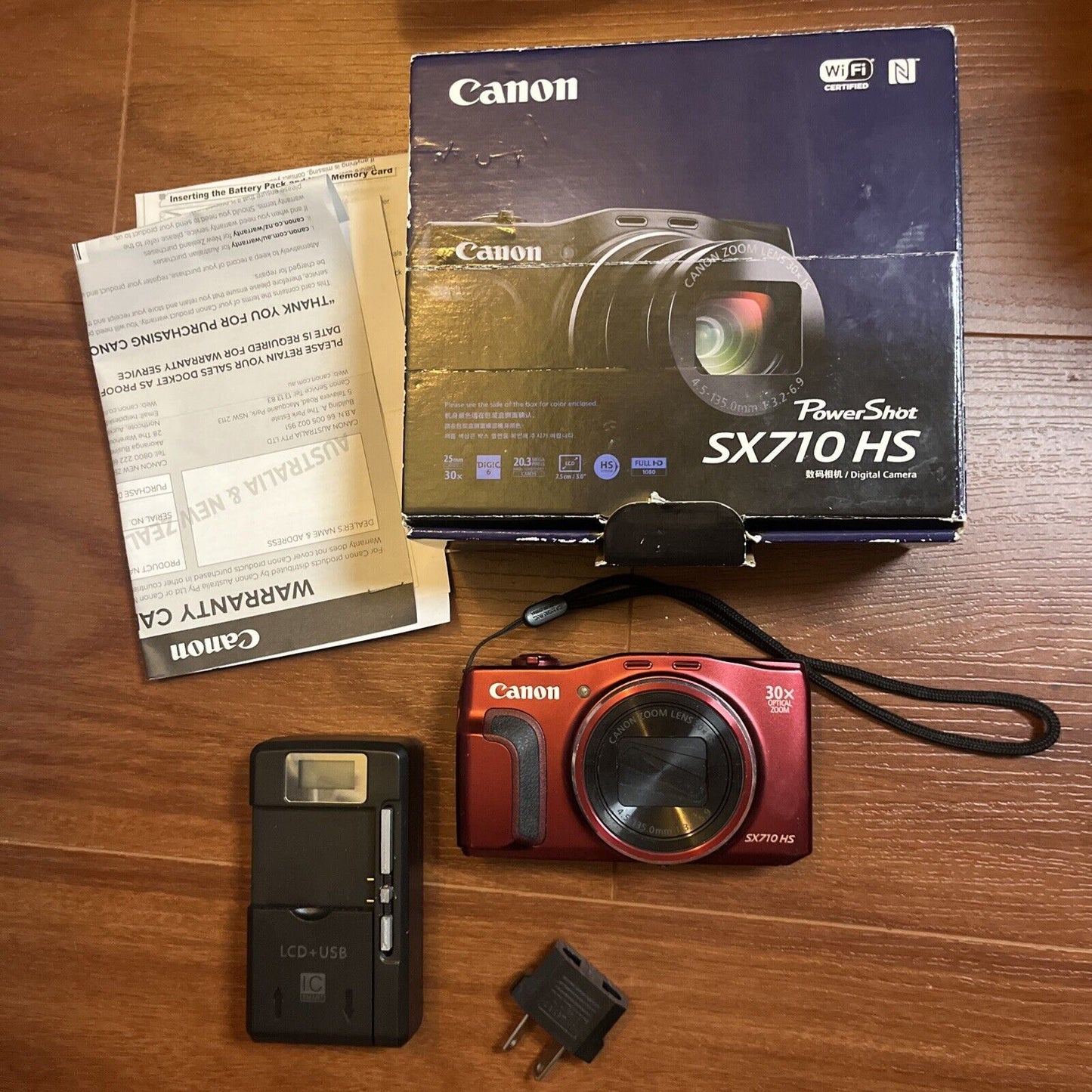 Canon PowerShot SX710 HS Digital Camera 20.3MP WiFi