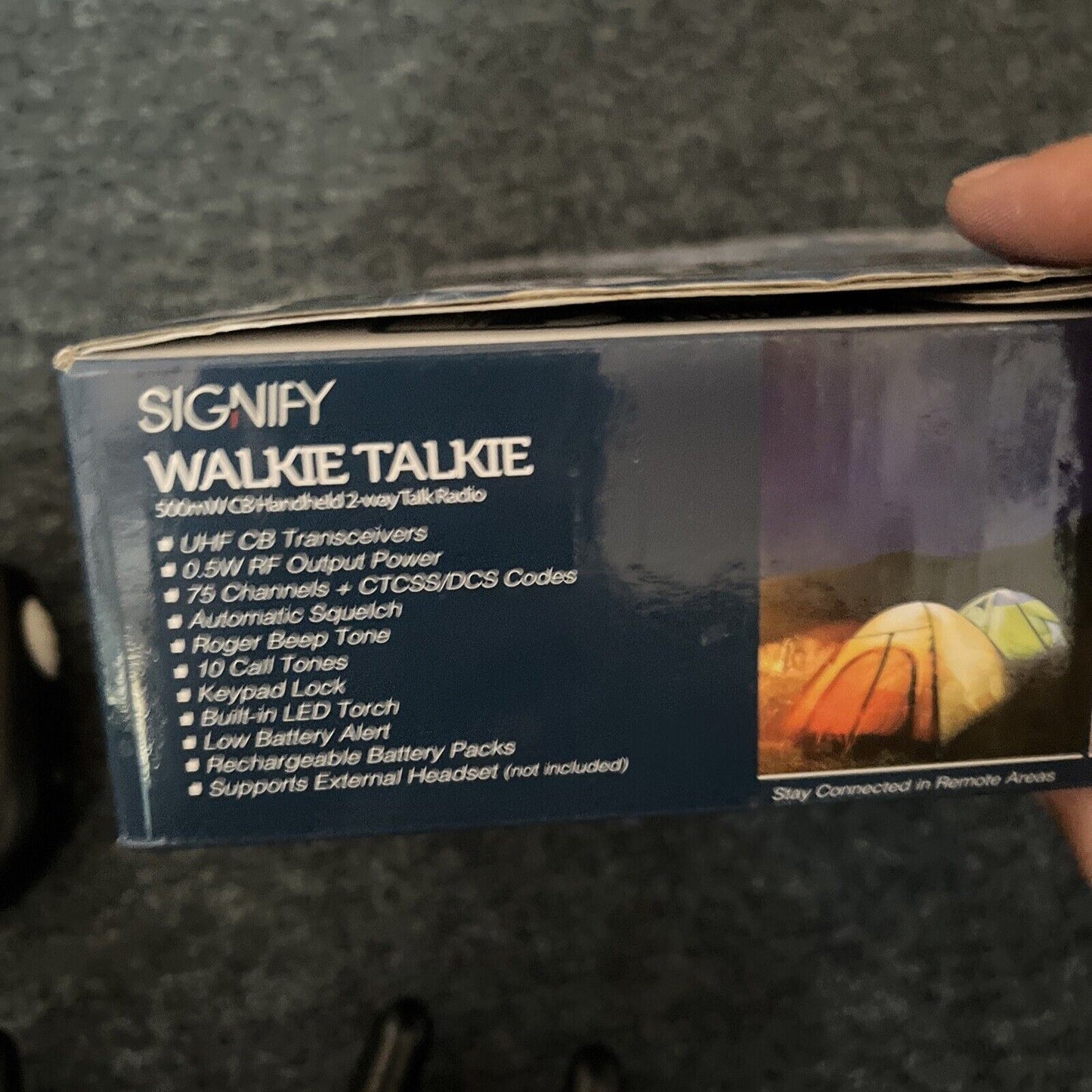 4x Signify Walkie Talkie 2-Way Talk Radio