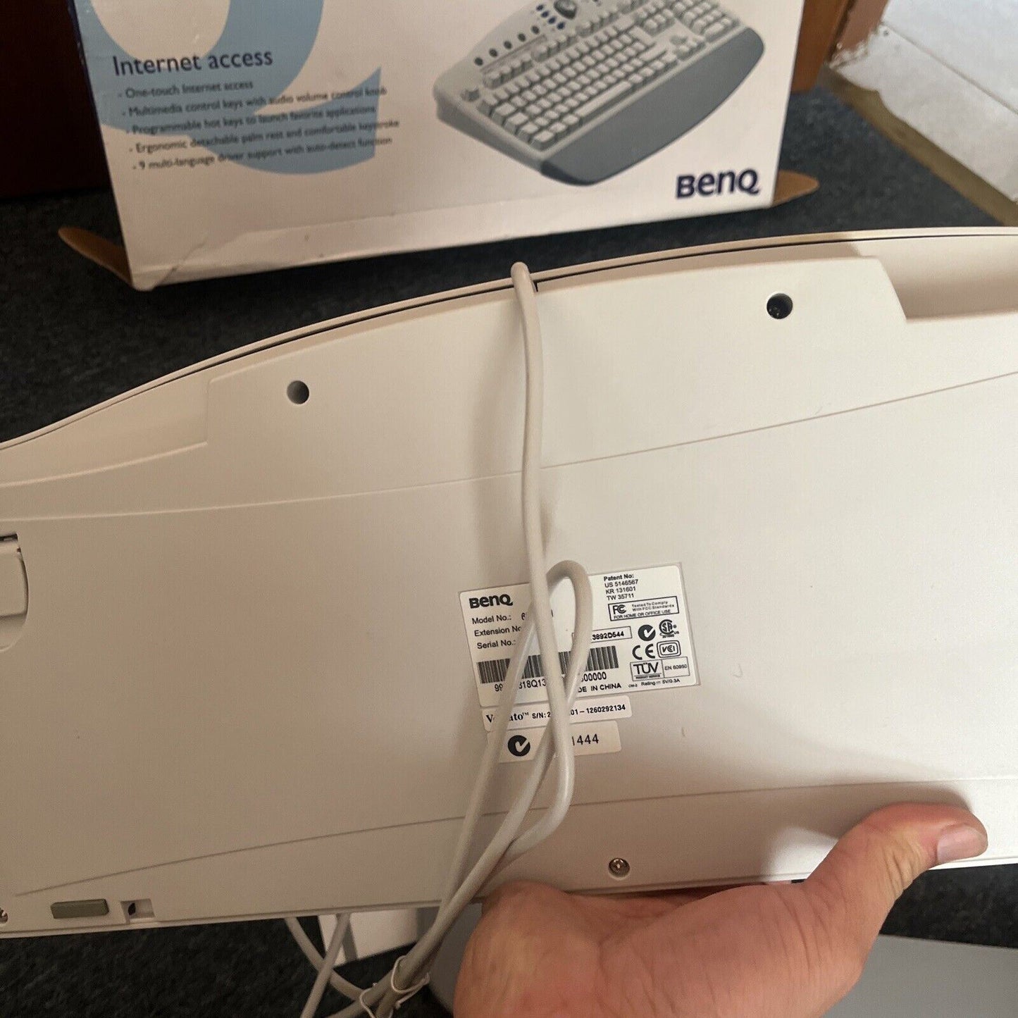 Benq Multimedia Keyboard 52UH/UA with PS/2 Port