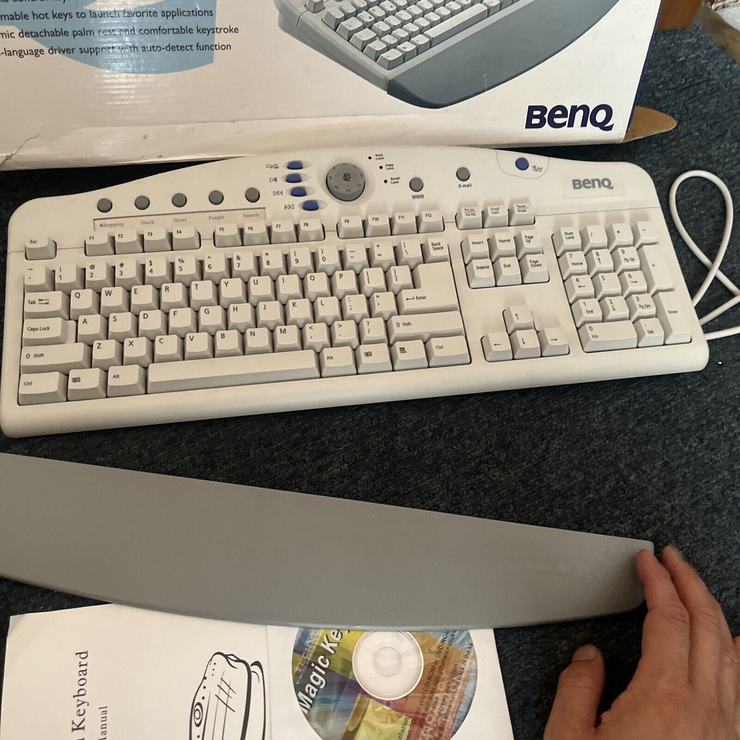 Benq Multimedia Keyboard 52UH/UA with PS/2 Port