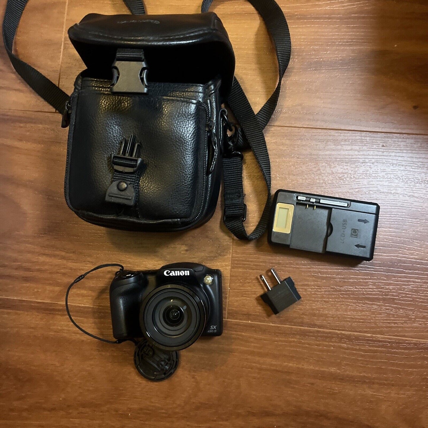 Canon PowerShot SX430 IS Digital Camera 20MP Wifi 45x Optical Zoom Vanguard Case