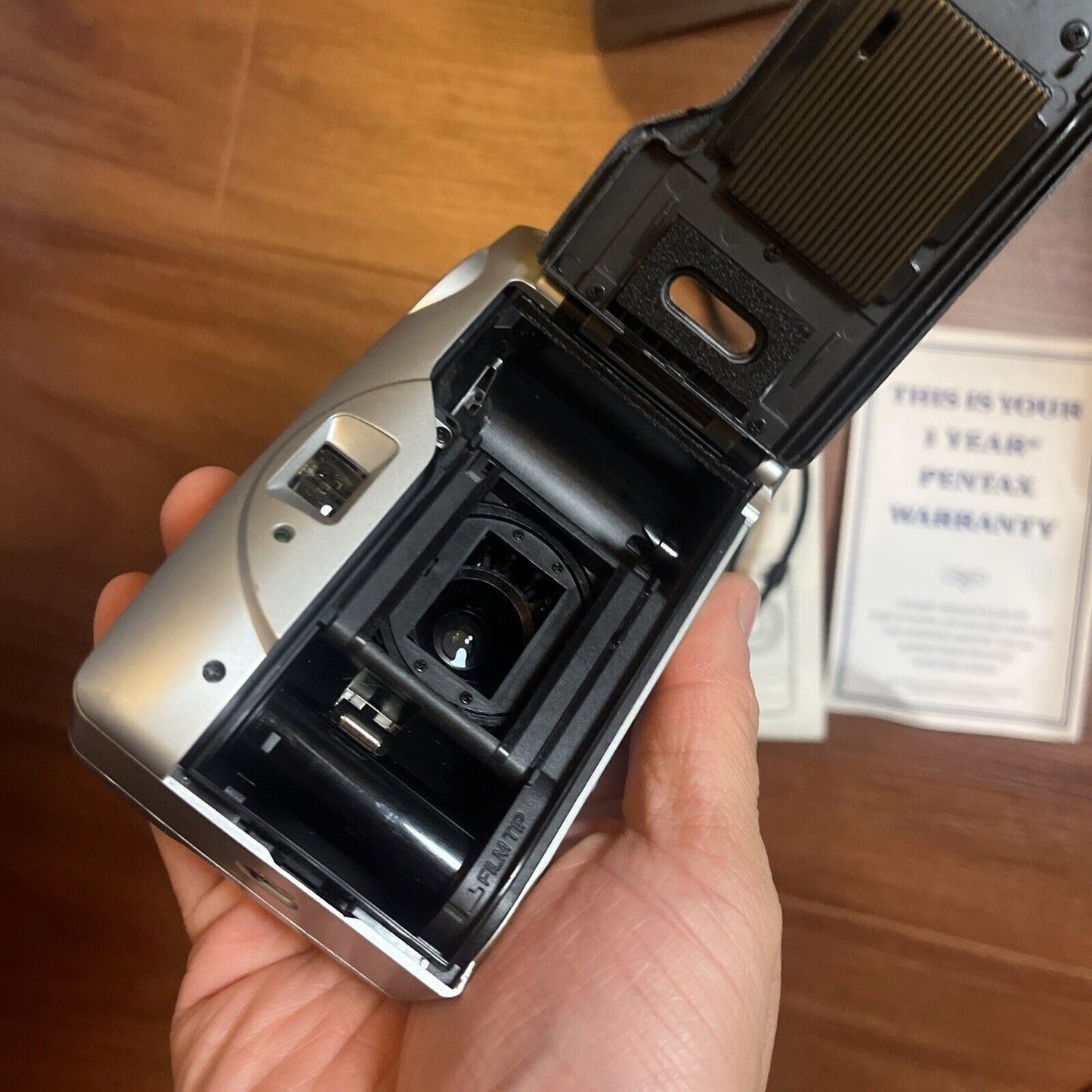 Pentax Espio 60s Film Camera 35mm With Manual & Box