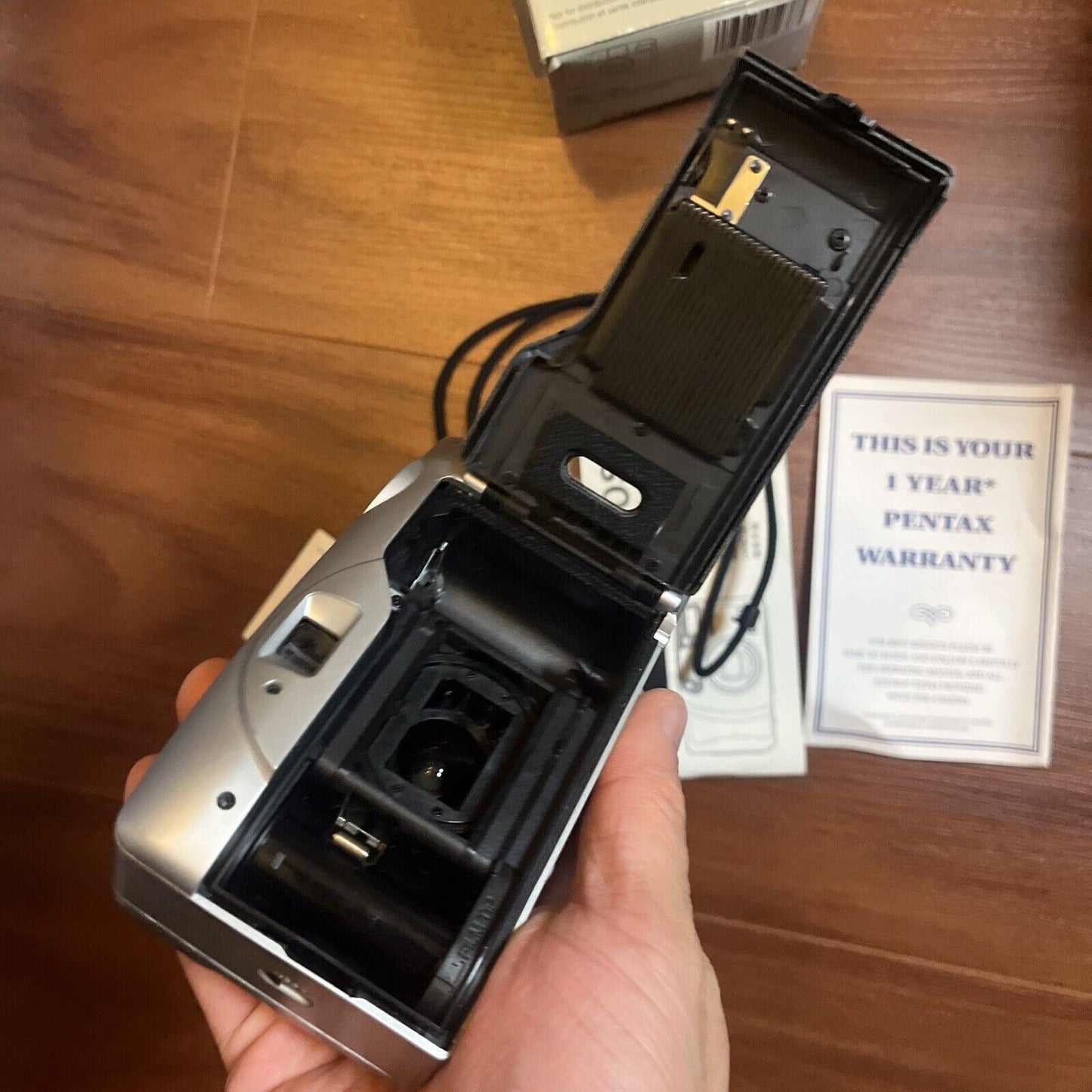 Pentax Espio 60s Film Camera 35mm With Manual & Box