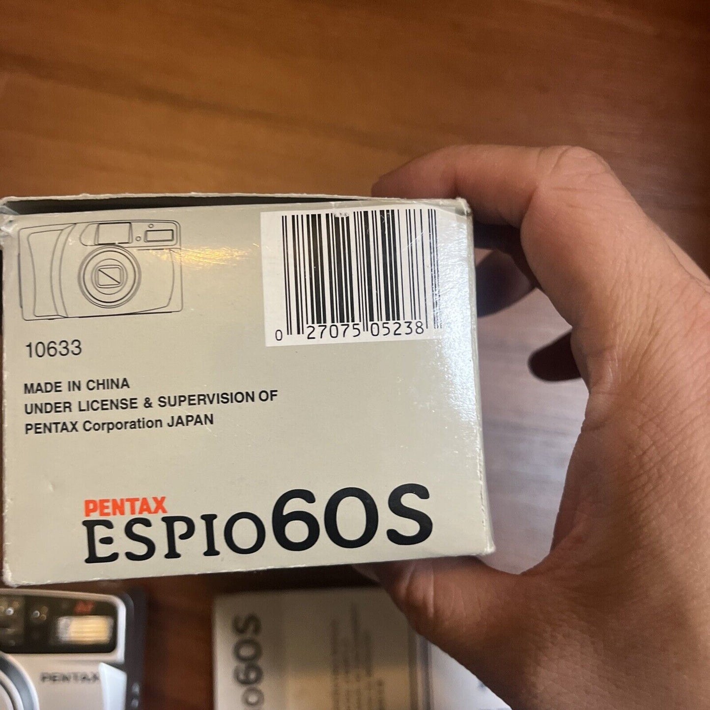 Pentax Espio 60s Film Camera 35mm With Manual & Box