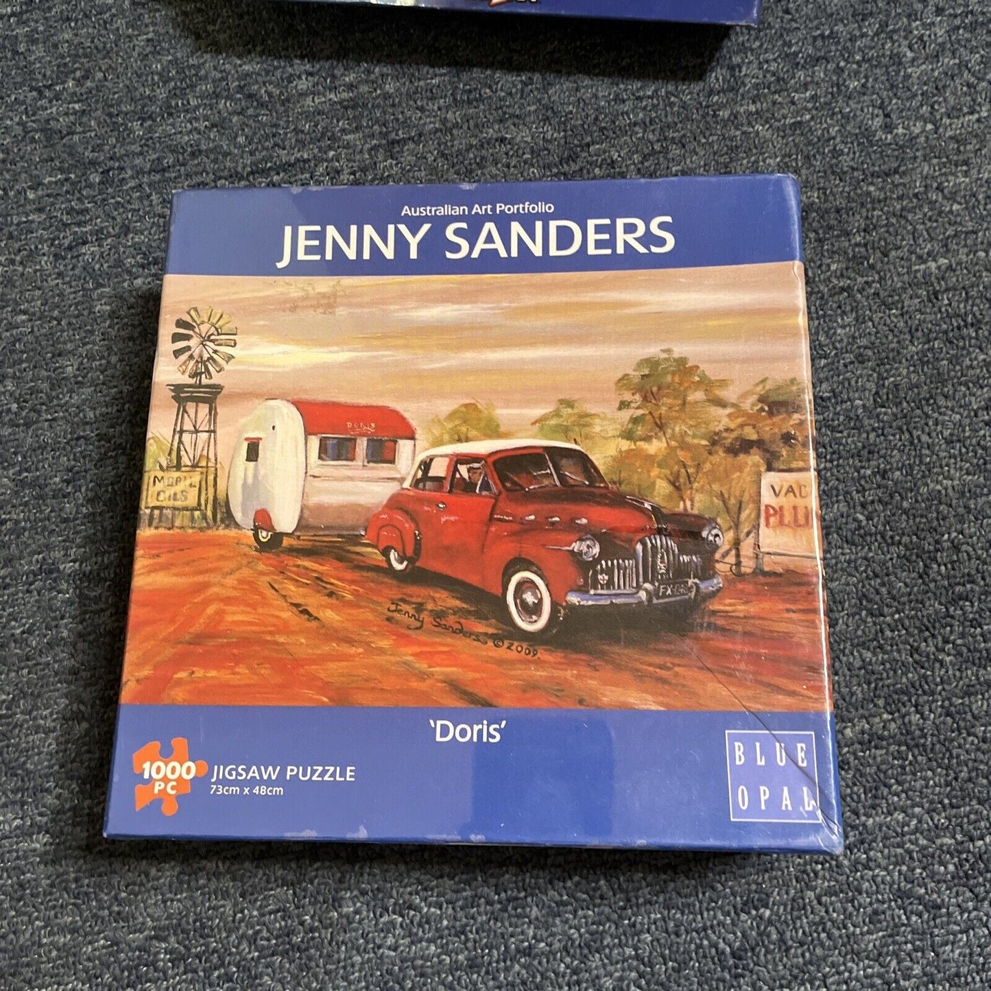 2x Australian Art Puzzles Jigsaw: Jenny Sanders Doris & Sydney Opera House