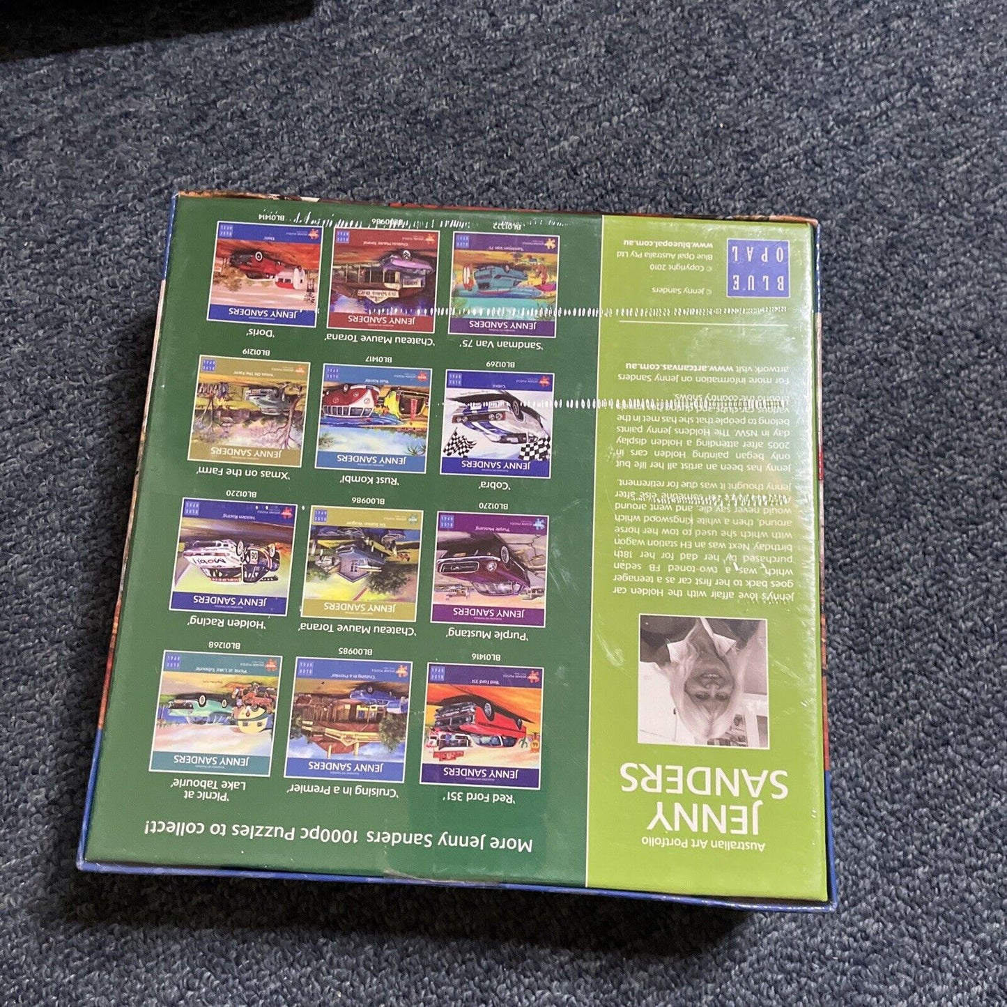 2x Australian Art Puzzles Jigsaw: Jenny Sanders Doris & Sydney Opera House