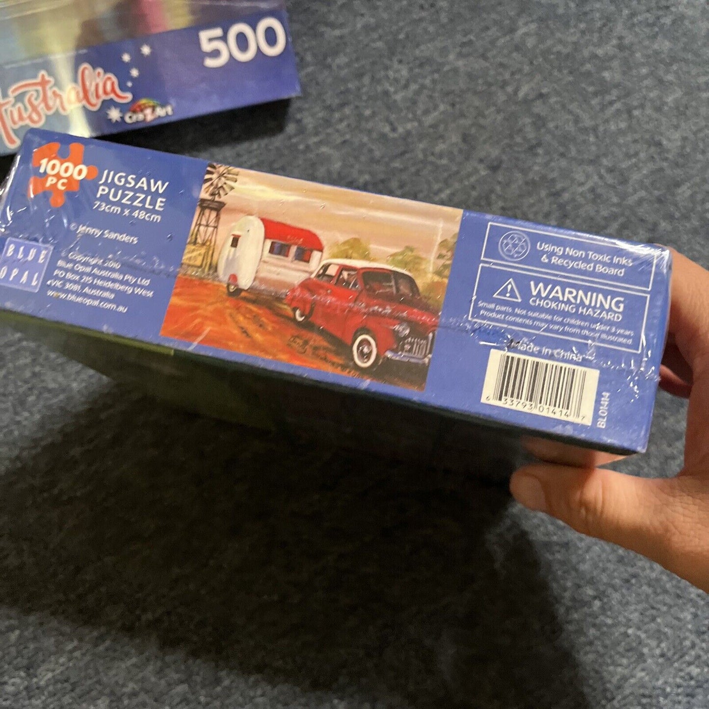 2x Australian Art Puzzles Jigsaw: Jenny Sanders Doris & Sydney Opera House