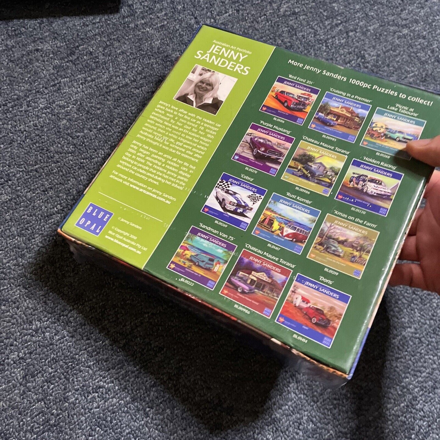 2x Australian Art Puzzles Jigsaw: Jenny Sanders Doris & Sydney Opera House