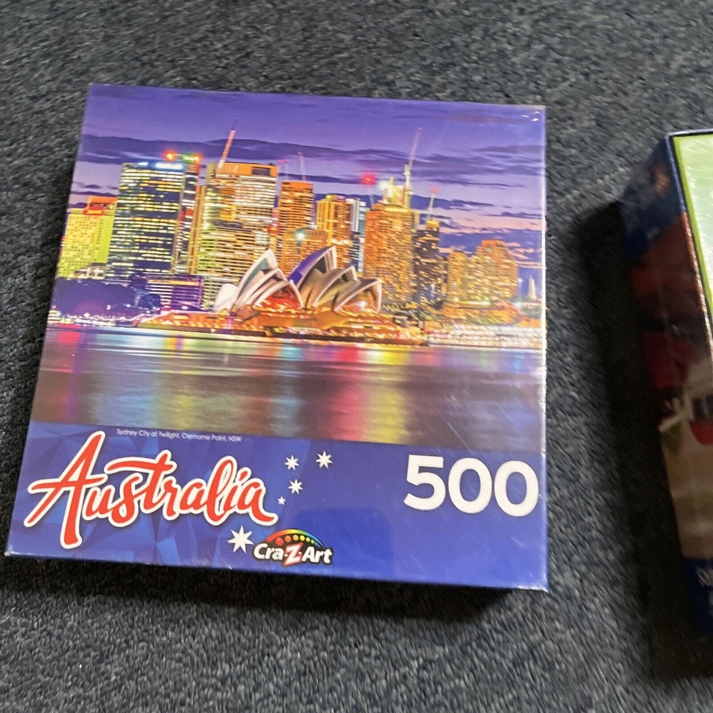 2x Australian Art Puzzles Jigsaw: Jenny Sanders Doris & Sydney Opera House